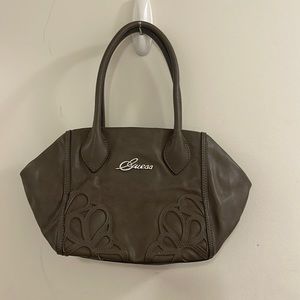 Guess vintage leather brown mini shoulder bag